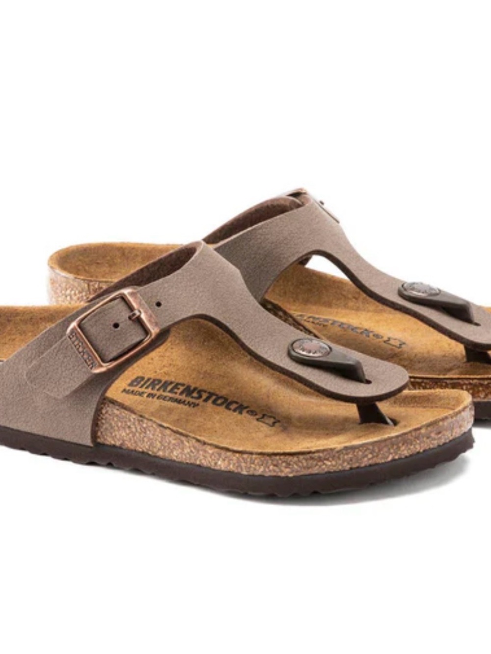 Birkenstock Brown Thong Sandals for Kids